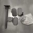 Heavy Duty Boat Trailer Steps, 500lbs Load Capacity Non-Slip Boat Ladder with Long Handrail, Universal Fit with 3 Mounting Angle Options, Anti-Rust and Anti-Corrosion for Deep V Bass Boats(3 Step)