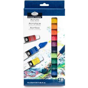 Royal & Langnickel Acrylic Color Artist Tube Paint, 21ml, 12-Pack