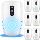 2026 Upgraded Ultrasonic Indoor Pest Repeller, 3-Mode Pest Control, 6 Pack | Electronic Plug-in Rodent & Insect Deterrent for Mouse, Rat, Roach, Ant, Spider and Mosquito in Home, Office, Garage