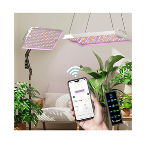 LETPOT 100 Watt (Max 120W Output) Grow Lights for Indoor Plants Full Spectrum, Smart APP, 8-Level Adjustable Light, Hanging & Standing, 270° Foldable, 360° Rotation, 2x3,3x4,18000 Lumens, High ppfd