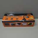 Grill Brush Bristle Free, Grill Brush with 5 Replacement Heads, Grill Cleaner Brush for Outdoor Grill, Cast Iron, Stainless Steel Grates, Grill Scraper Outdoor BBQ Grill, Dad Father Gift, Black