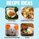 Tasty Mini Rapid Egg Cooker, 5-Egg Capacity for Perfect Hard Boiled Eggs or Omelets, Auto Shut Off, Yellow