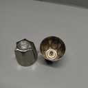 Enhon 2 Piece Shower Knob Replacement, Hot and Cold Faucet Knobs Compatible with Price Pfister Verve Tub Shower, Include 2 Faucet Handles and 2 Screws for Remodeling Trim Kit(Brushed Nickel)