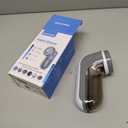 BEAUTURAL Fabric Shaver and Lint Remover, Sweater Defuzzer with 2-Speeds, 2 Replaceable Stainless Steel Blades, Battery Operated, Remove Clothes Fuzz, Lint Balls, Pills, Bobbles, Gray