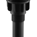 KENES Pop Up Bathroom Sink Drain with Overflow, Matte Black Pop Up Drain Stopper Anti Clog Pop Up Drain Stopper Lavatory Bathroom Vanity Sink Drain