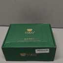 Matcha Kit - 8 Pcs Matcha Set Whisk and Bowl, Matchas Tea Set with Bamboo Whisk(Chasen), Mottled Green Matchas Kit for Macha Lover, Ideal Gift Christmas, Birthday, Anniversary (Mottled Green)