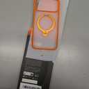 TORRAS Q3 Spin for iPhone 17 Pro Max Case with 360 Magnetic Stand, Wireless Charging Compatible, Hard PC Case for 17 Pro Max Phone Case with Stand, Translucent Cosmic Orange