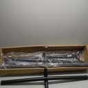 Heavy Duty Adjustable Steel Hammock Stand, 9-Foot, 450-Pound Capacity, Weather Resistant, Easy to Assemble (Black)