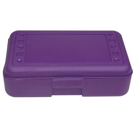 2 x Romanoff Products Pencil Box, Purple