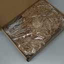 Cindeer 100 Pcs Christmas Tree Picks Sprays 10.2 Inch Glitter Artificial Pine Leaves Cedar Stem Faux Pine Needles Greenery Cedar Branches Ornament for Home Garland Wreath Winter Decor(Champagne Gold)