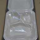 Aricsen Compostable 100 Pack 8x8 Inch 3 Compartment Takeout Lunch Box Containers with Lid To Go Take Out Clamshell for Food, Disposable Eco-Friendly Biodegradable Bagasse, PFAS-Free, Unbleached Brown