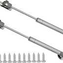 Gas Struts 10 inch, 20N/4.4lb Gas Springs, Lift Support, Lid Stay, Silver 2Pcs