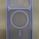 TOCOL for iPhone 17 Pro Case, Full Camera Protection, Built-in Magnetic Ring, Compatible with Magsafe Charger, Drop Protection, Translucent Matte Phone Case for iPhone 17 Pro 6.3 inch (Light Blue)