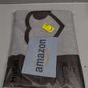 MIULEE Set of 2 Ultra Thin Bathroom Rugs, Rubber Bath Mats for Bathroom Non Slip, Quick Dry Absorbent Bath Rug Machine Washable, Fit Under Door, Shower, Sink, Home Decor, Grey, 17"x27"+20"x32"