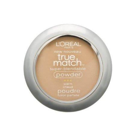 LOreal ParisTrue Match Powder, Nude Beige [W3], 0.33 oz (Pack of 2)