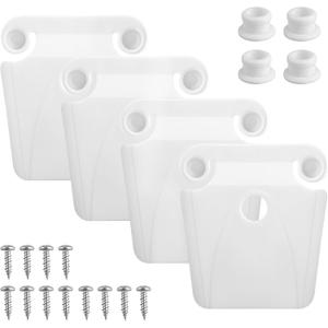 Cooler Latch Posts and Screws, High Strength Cooler Latch Replacement Parts - Latch Posts with Screws to Restore Ice Chest Seals and Enable Normal Cooler Operation. (4 Pack)