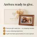 Heart Frame - 10.1 Inch WiFi Digital Picture Frame - Frameo App Sends Photos from Phone Anywhere in Seconds - 1280x800 IPS Touchscreen - 32GB Memory - Photo Gift for Mom Dad Wife Grandparents - Brown