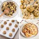 Ice Cream Scoop, 18/8 Stainless Steel Cookie Scoop, Cookie Scoops for Baking, 1.5 Tbsp/ 23ml/ 0.7 oz Cookie Dough Scoop, Ice Cream Scooper with Trigger Release, Cookie Scooper for Baking (Mint Green)