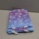 ReliThick 16 Pcs Winter Snowflake Party Gift Bag with Handle Christmas Snowflake Reusable Non Woven Treat Goodie Bag Blue Purple Wonderland Baby Shower Birthday Party Supplies, 9.1x8.7x4.5''