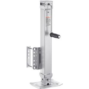 VEVOR Heavy Duty Swivel Trailer Jack, 8000 lbs Static Load Capacity, 28.5" Lift Jack Stand with Handle for RV, Horse, Utility, and Yacht Trailers