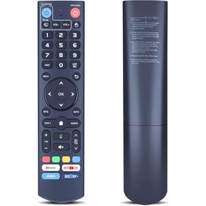 V3 Pro Replacement Voice Remote Control Compatible with vSeeBox V5 Pro / V3 Plus/V3 Pro / V2 Pro / V1 Pro/V1 Max/Elite/Max, Missing The Back.
