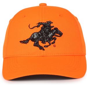 Winchester Blaze Orange Trucker Hat Mesh Back Baseball Cap, Adjustable Closure, One Size