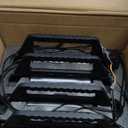 Front Rear Grab Handles with LED Lights Compatible with Ford Bronco 4 Door 2025 2024 2023 2022 2021, Aluminum Grip Handle Dome Lamp Interior Accessories