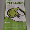 26ft Retractable Dog Leash, Heavy Duty Retractable Pet Leash with Poop Bag Holder, Anti-Slip Soft Grip, Reflective Dog Leashes for Medium Dogs Large Dogs 33lbs-120lbs(Black) (26ft up to 110lbs)