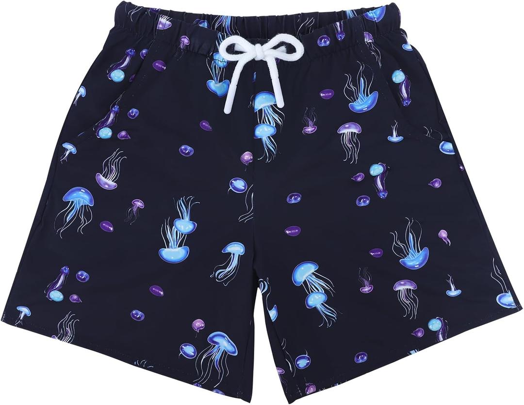 UPTRIS Boys Swim Trunks Board Shorts Teen Boys - Toddler Swimsuit Shorts Quick Dry Pant for Kids 2-4 Years