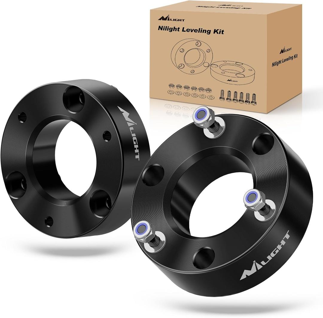 Nilight 2.5" Front Leveling Lift Kit for Chevy Silverado 1500/GMC Sierra 1500 2007 2008 2009 2010 2011 2012 2013 2014 2015 2016 2017 2018 2019 2020 2021 2022 2023