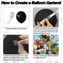 Football Balloon Arch Kit, Green and Brown balloons Garland Arch Kit, Football Print Balloon Dark Green Brown White Balloons For Ball Games Theme Birthday Baby Shower Party Bachelorette Wedding Decor