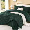 Litanika Queen Comforter Set with Sheets, 7 Pieces Boho Bed in a Bag