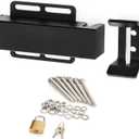 CO-Z Automatic Electric Gate Lock for Single Double Swing Gate Opener, Universal 24VDC Electromagnetic Gate Locks for Outdoor Fence, Electric Gate Latch Magnetic Gate Closer for Gate Operator System