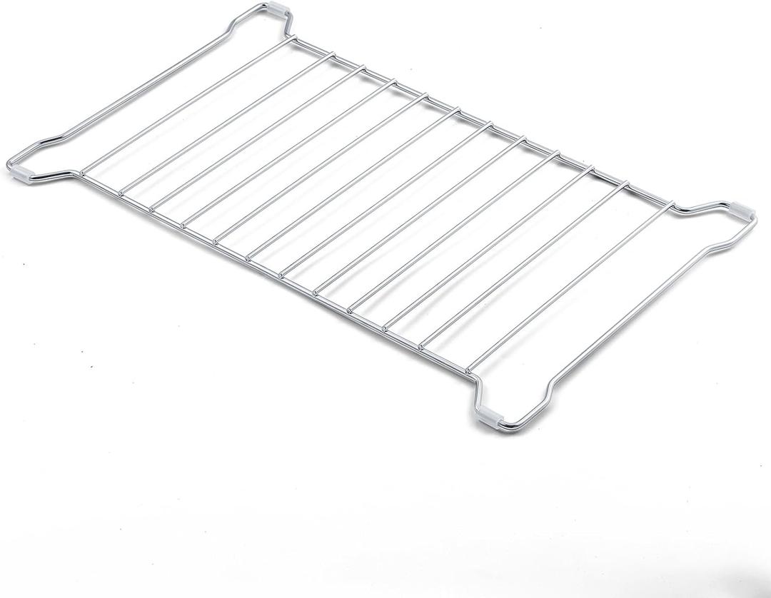 Allstare WB48X10064 Microwave Rack Replacement Parts for GE Microwave Parts Profile Cafe Microwave Rack Holder 304 Stainless Steel CVM1790SSSS PVM1790SR1SS GE Convection Microwave Oven Shelf Wire Rack