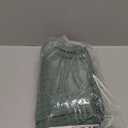 Dynamene Sage Green Shower Curtain - Waffle Textured Heavy Duty Thick Fabric Shower Curtains For Bathroom, 256GSM Luxury Weighted Polyester Cloth Bath Curtain Set with 12 Plastic Hooks 72Wx72H, Green