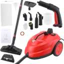 Multi-Purpose Steam Cleaner & Steam Mop - 2.1L Tank for Hardwood Floors, Kitchen Tiles, Grout, Upholstery & Carpets | Deep Clean No Water Spots