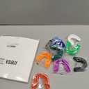 Sport Mouth Guards Gum Teeth Armor Game Guard for Boxing Basketball Football Hockey Karate Basketball Rugby Match (Mixed Color)