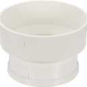 PATIKIL 8" to 6" Duct Reducer, PVC Pipe Increaser Adapter Ducting Airflow Tube Pipe Fitting for DWV (Drain, Waste and Vent) Ventilation Ducting, White