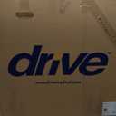 Drive Medical Nitro Sprint Foldable Rollator Walker with Seat - Lightweight Support - Large Wheels - Compact Folding Design - Adjustable Comfort - Tall Size - Black