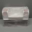 Makeup Organizer Countertop with 2 Large Drawers, Vanity Organizer with Brush Holder, Skin Care Storage for Dresser, Perfume Organizer for Lotion, Lipsitck, Palette (White)