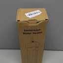 Portable Immersion Water Heater 1800W 120V, Electric Heater for Buckets, Bathtubs and Mini Pools, Submersible Design with Thermostat, Real Time Temperature Display and Dry Burn Protection