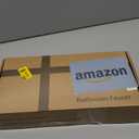 Brass Bathroom Waterfall Faucet, Oil Rubbed Bronze Bathroom Faucet 1 Hole or 3 Holes (4 Inch), Single Handle with Deck Plate, Pop-Up Drain & Water Hoses for RV Vanity Farmhouse, 5 Mins Install