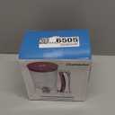 KPKitchen Pancake Batter Dispenser - Kitchen Must Have Tool for Perfect Pancakes, Cupcake, Waffle, Muffin Mix, Cake & Crepe - Baking Supplies for Griddle - Pancake Maker with Measuring Label (Purple)