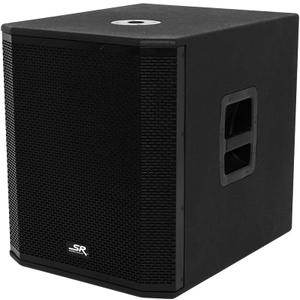 Monoprice Stage Right LM15A 1000W 15in Powered Subwoofer Speaker with Class D and DSP