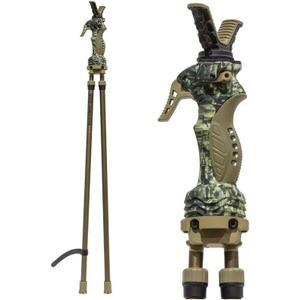 PRIMOS Hunting Trigger Stick Gen3 Shooting Stick, Adjustable Height, Quick-Detach Yoke, Durable and Lightweight, Ideal for Hunting, Shooting, and Photography