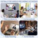 HDMI Video Capture Card 4K Recording 1080P 60FPS Output HDMI to USB A/C Capture Device for Quest 3, PS5/4, Switch2/1, Camera, Xbox, Tablet, PC, OBS, MacOS/Windows, Plug & Play