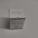 FUTEI Beige Decorative Throw Pillow Covers 18x18 Inch Set of 2, Square Soft Faux Rabbit Fur Big Striped Cushion Cover,Home Decor for Couch Sofa Bed Living Room