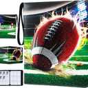900 Pockets Football Cards Binder,Trading Cards Holder Card Collectors Album,Trading Card Binder 9 Pocket with 50 Removable Sleeves for Football Card and Sports Card