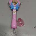 Toys for Girls: Princess Toy Bubble Wand, Birthday Gifts for 3 4 5 6 7 8 Years Old Girl, Bubbles Machine Fairy Wands for Kids Light Up with Bubble Solution, Toddler Girl Toys Age 4-5
