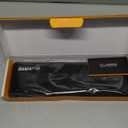 Glorious Wrist Pad/Rest - Compact - Black - Mechanical Keyboards, Stitched Edges, Ergonomic | 12x4 inches | 25mm/1in Thick (GWR-75) Compact (Black)